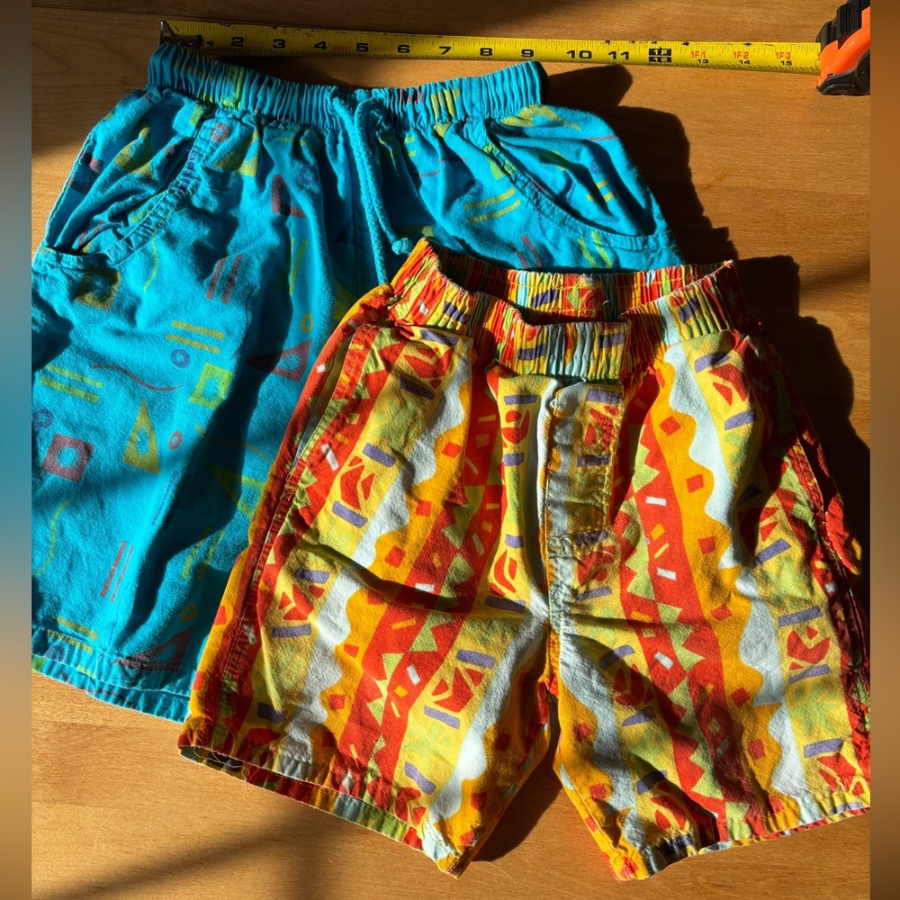 Amazing Shorts Vintage Swedish Design Hanna 110 and Flapdoodles 8 Made in USA